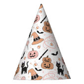 Spooks & Spells Halloween Magisch Patroon ID1327 Feesthoedjes (Voorkant)