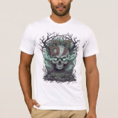 Spookschedel 67 in Twilight Graveyard T-shirt (Voorkant)