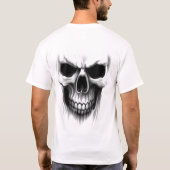 spookschedel t-shirt (Achterkant)