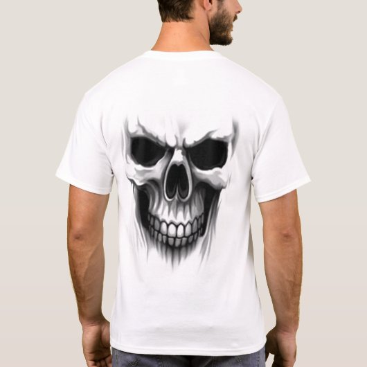 spookschedel t-shirt (Achterkant)