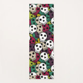 spookschedels yogamat (Voorkant)