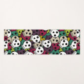 spookschedels yogamat (Voorkant (horizontaal))