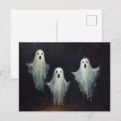 spookschilderij briefkaart (Voorkant / Achterkant)