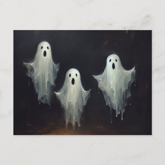 spookschilderij briefkaart (Voorkant)