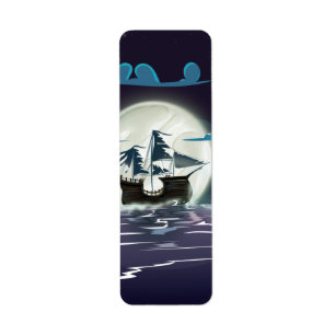 Spookschip Etiket