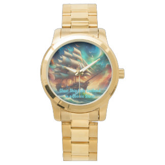 Spookschip Lady Lovibond in een kosmisch Storm Horloge