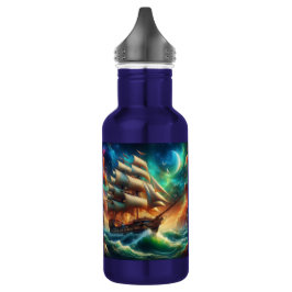 Spookschip Lady Lovibond in een kosmisch Storm Waterfles