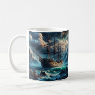 Spookschip Mary Celeste Haunting Maritiem Mysterie Koffiemok