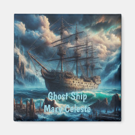 Spookschip Mary Celeste Haunting Maritiem Mysterie Magneet