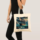 Spookschip Mary Celeste Haunting Maritiem Mysterie Tote Bag (Voorkant (product))