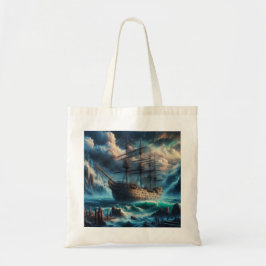 Spookschip Mary Celeste Haunting Maritiem Mysterie Tote Bag