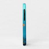 Spookschip op de Stormy Zeeen Design Case-Mate iPhone Case (Achterkant/links)