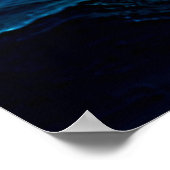 Spookschip op de Stormy Zeeen Design Poster (Hoek)