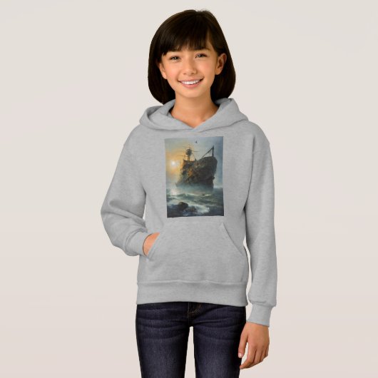 Spookschip, piratenschip, (Voorkant volledig)