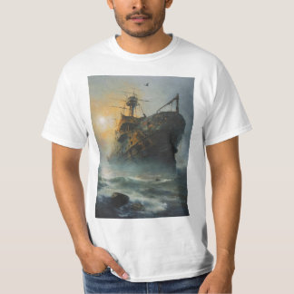 Spookschip, piratenschip, t-shirt