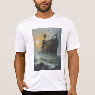 Spookschip, piratenschip, t-shirt
