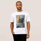 Spookschip, piratenschip, t-shirt (Voorkant volledig)