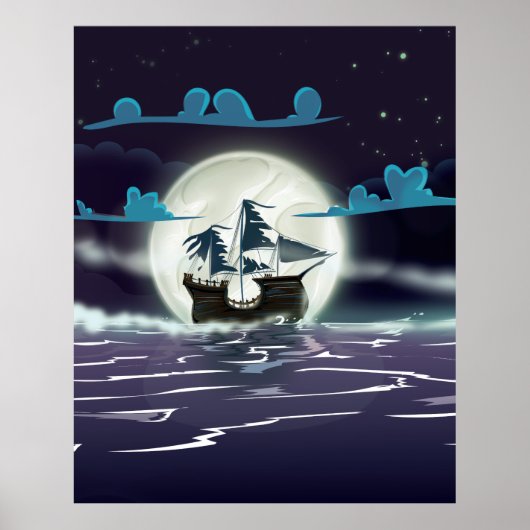Spookschip Poster (Voorkant)