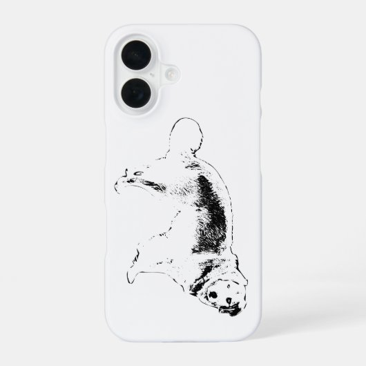 Spookse Seizoen Schildwacht iPhone 16 Hoesje (Achterkant)