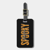 Spookseizoen Bagagelabel (Voorkant verticaal)