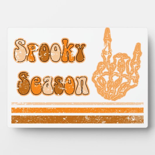 spookseizoen fotoplaat (voorkant)