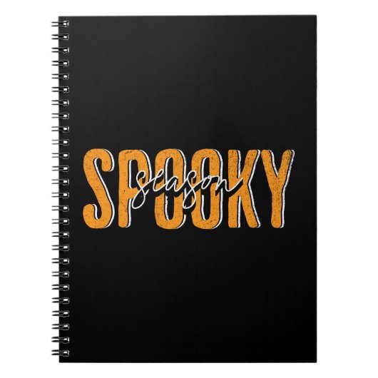 Spookseizoen Notitieboek (Voorkant)
