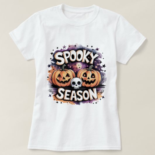 Spookseizoen T-shirt (Design voorkant)
