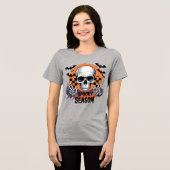 Spookseizoen Tri-Blend Shirt (Voorkant volledig)