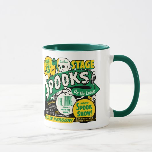 Spookshow Poster Art - Spooks on the Loose Mok (Rechts)