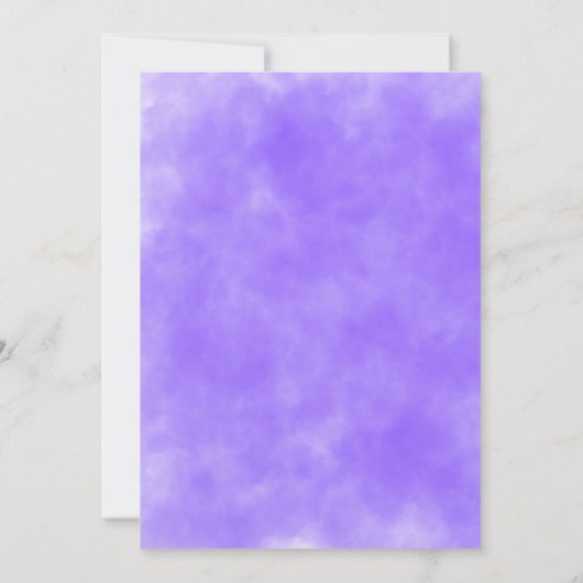 spookskateboard Halloween pompoen paarse Kaart (Achterkant)