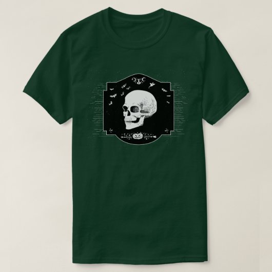 Spookskull T-shirt (Design voorkant)