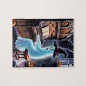 spookspelend orgel legpuzzel (Horizontaal)