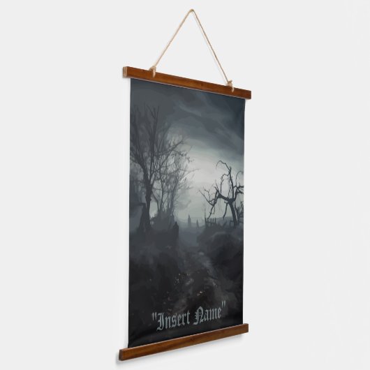 spookspoor hangend wandkleed (Gebogen)