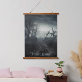 spookspoor hangend wandkleed (Slaapkamer)
