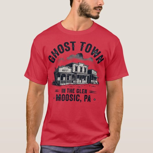 Spookstad in de Glen - Mosic, PA T-shirt (Voorkant)