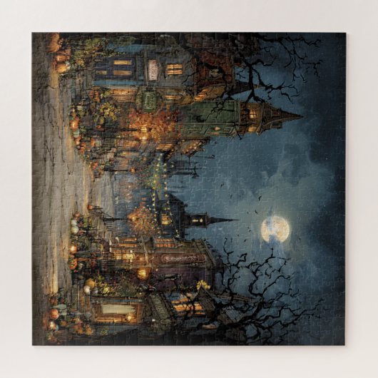 Spookstad puzzel (Horizontaal)