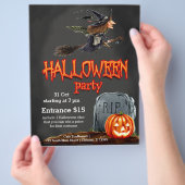 Spooktactische nacht flyer (Hand)