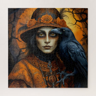 Spooktactulair eng Halloween Dieren in Verkleiding Legpuzzel