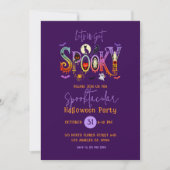 Spooktactulair Halloween-feest Uitnodiging (Voorkant)