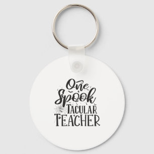 Spooktactulair Leraar - Grappige Leraar Halloween Sleutelhanger