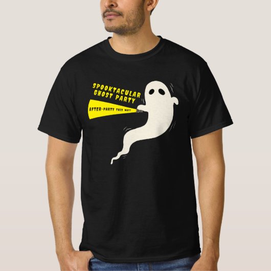 Spooktactulair spookfeest Halloween T-shirt (Voorkant)