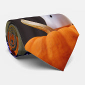 Spooktactulaire Halloween-verjaardagsuitnodiging Stropdas (Opgerold)