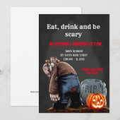 Spooktactulaire nacht kaart (Voorkant / Achterkant)