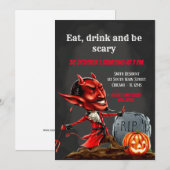 Spooktactulaire nacht kaart (Voorkant / Achterkant)