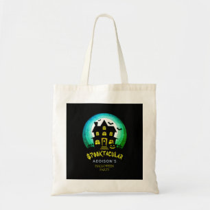 Spooktactulaire Spokenhuis Halloween Feest Tote Bag