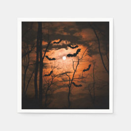 Spooktaculair Full Moon Kostuumfeest Servet