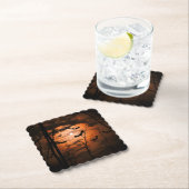 Spooktaculair Full Moon Party Kartonnen Onderzetters (Insitu)