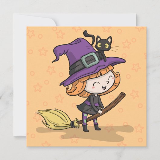 Spooktaculair Halloween kostuum | feestuitnodiging Kaart (Voorkant)