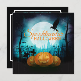 Spooktaculair Halloween Kostuumfeest | Uitnodiging