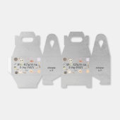 Spooktaculair kinder verjaardagsfeestje bedankdoosjes (Uitgevouwen)